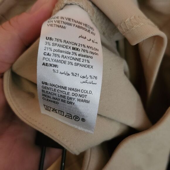 Chico's Tan Women's Trousers - Picture 5 of 7